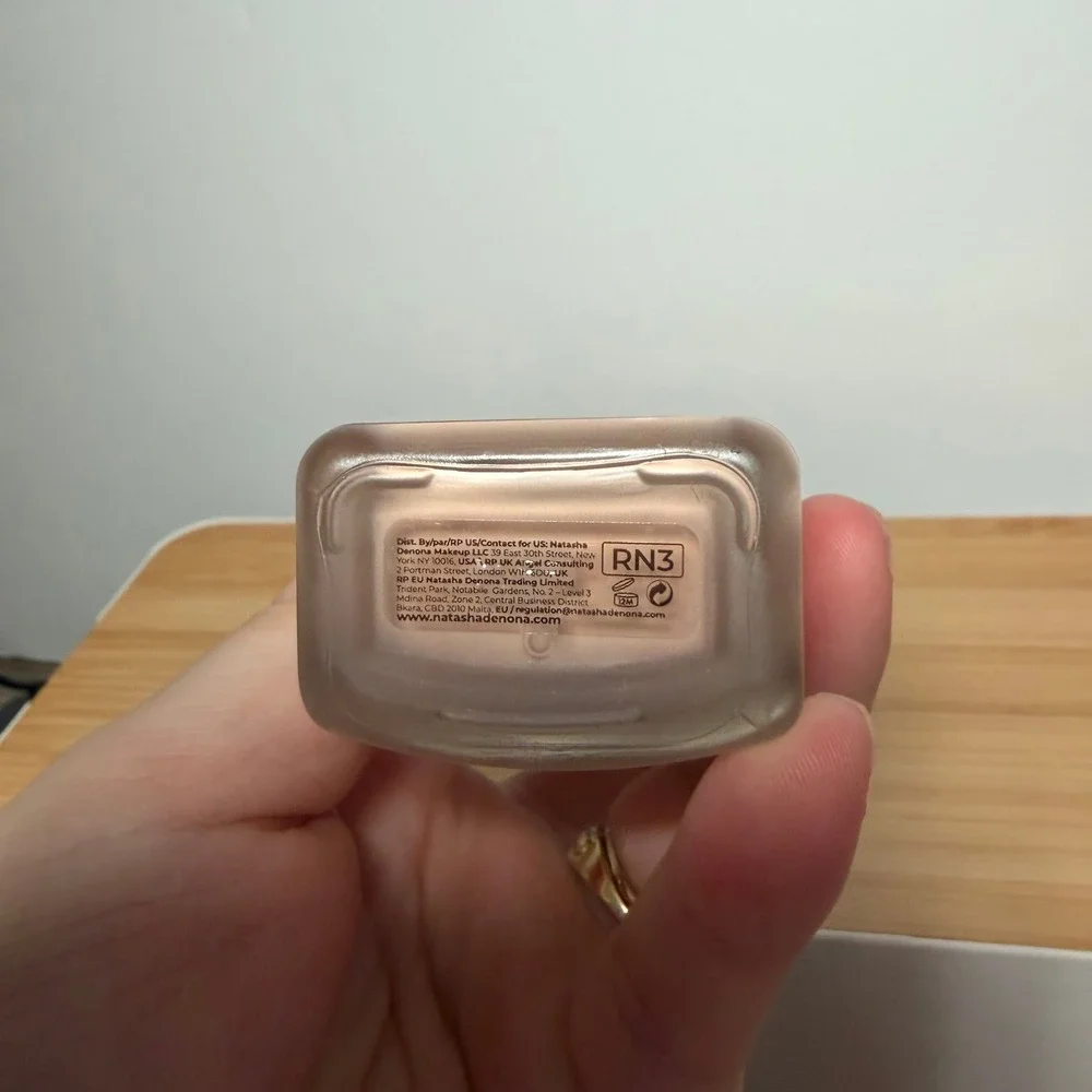 Natasha Denona Hy-Glam Foundation RN3 Hydrating Blurring Longwear 95% Full EUC